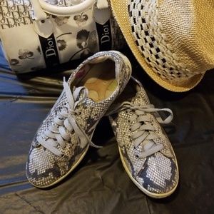 Born Snake Skin design Tennis shoes